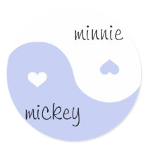 Personalized Yin & Yang Envelope Seal