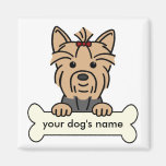 Personalized Yorkie Magnet