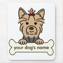 Personalized Yorkie Mousepad