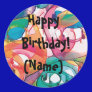 Personlized Birthday Stickers
