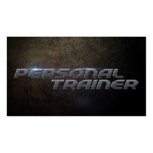 Personnel Trainer Business card