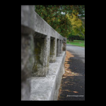 Perspective Concrete Bridge Photograph Print posters