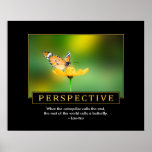 Perspective Inspirational Poster posters