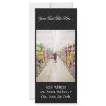Perspective On A Bright Shopping Aisle At Lakeside Rack Cards