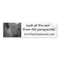 Perspective perspective bumper sticker bumper stickers