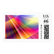 Perspective Rainbow postage by Lidusik Perspective Rainbow postage