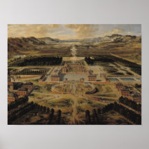 Perspective view of the Chateau Poster