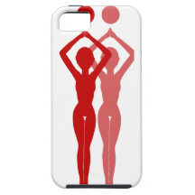 Pertenezco caja roja del iPhone 2Harmony (ib2h) 5 iPhone 5 Case-Mate Cárcasas
