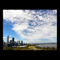 Perth Sunday in August Print by webgrrl Perth Sunday in August Print