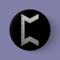 Pertho Rune grey buttons