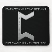 Pertho Rune grey Mousepad