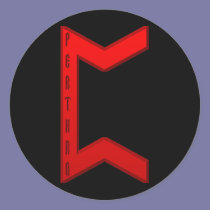 Pertho Rune red stickers