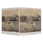 huanchaco, peru, lithographed, view