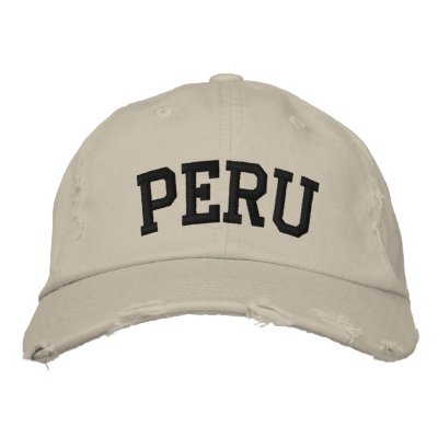 Perú bordó el gorra gorras bordadas Perú bordó el gorra gorras bordadas