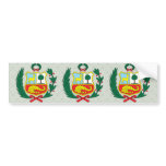 Peru Coat of Arms detail Bumper Sticker