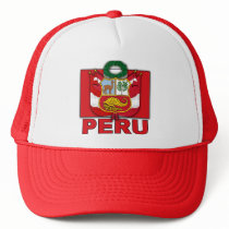 Peru Coat of Arms hats by allworldtees Peru Coat of Arms hats