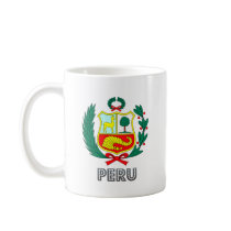 Peru Coat of Arms Mugs