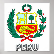 Peru Coat of Arms Posters