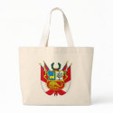 Peru Coat of Arms Tote Bag