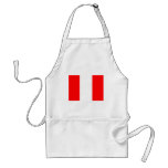 Peru Flag aprons