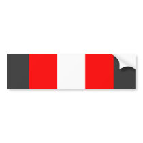 Peru Flag bumper stickers by coolcountry Peru Flag bumper stickers