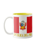Peru Flag & COA mugs