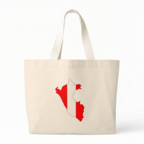 Peru flag map bags by FlagStore Peru flag map bags