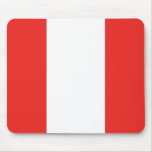 Peru Flag Mouse Pads