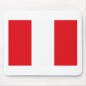 Peru Flag Mousepad