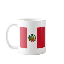 Peru flag mug
