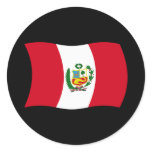 Peru Flag Sticker