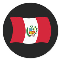 Peru Flag Sticker by livingflags Peru Flag Sticker