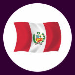 Peru Flag Sticker