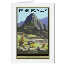 Peru Greeting Cards