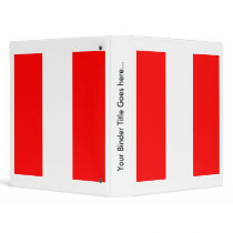 Peru High quality Flag 3 Ring Binders