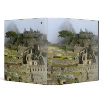 Peru, Machu Picchu. The ancient citadel of Vinyl Binder