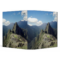 Peru, Machu Picchu, the ancient lost city of 2 Vinyl Binders