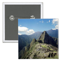 Peru, Machu Picchu, the ancient lost city of 2 Buttons