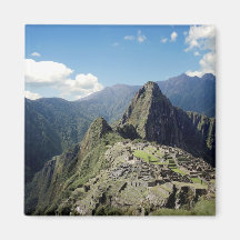 Peru, Machu Picchu, the ancient lost city of 2 Fridge Magnet