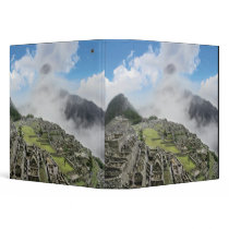 Peru, Machu Picchu, the ancient lost city of 4 Binders