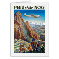 Peru of The Incas Greeting Card