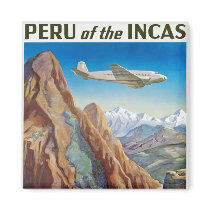 Peru of The Incas Fridge Magnets