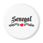 Peru Tattoo Style Refrigerator Magnet