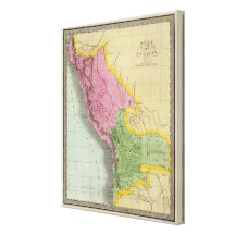 Perú y Bolivia 3 Lienzo Envuelto Para Galerías