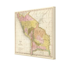 Perú y Bolivia Impresiones En Lona Estiradas