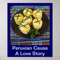 Peruvian Causa - A Love Story Print