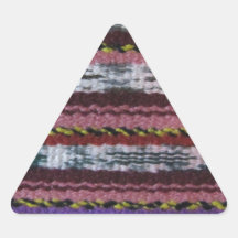 Peruvian Design Triangle Sticker