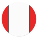 Peruvian Flag T-shirts and Gifts stickers