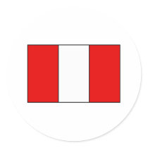 Peruvian Flag T-shirts and Gifts stickers by flagshirts Peruvian Flag T-shirts and Gifts stickers