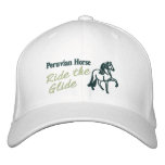 Peruvian Horse Ride the Glide Embroidered embroidered hats